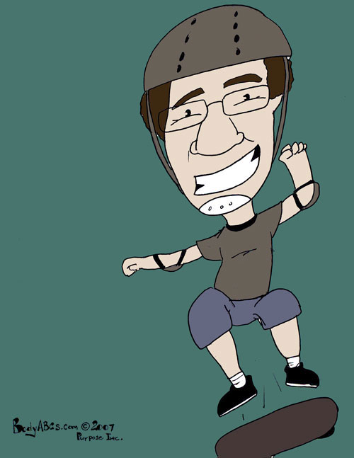 David Spark as Skateboarder